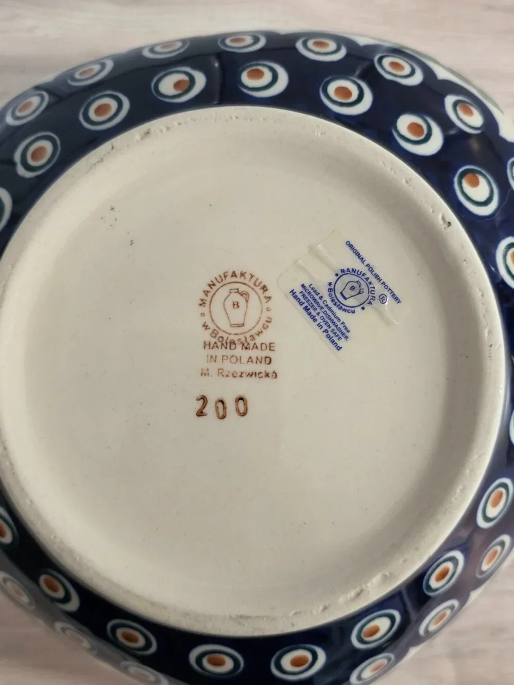 Original Polish Pottery 8